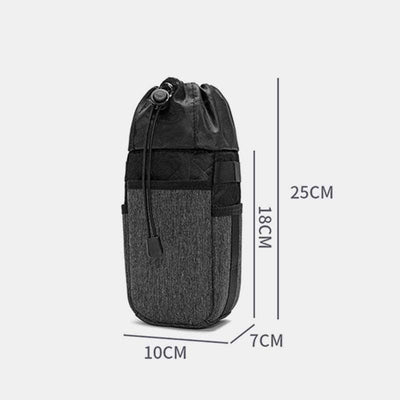 Bicycle Insulated Water Bottle Holder Bag Carrier with Shoulder Strap