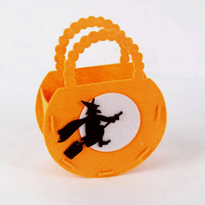 10 Pcs Halloween Kids Handmade Diy Fabric Gift Bag Handbag