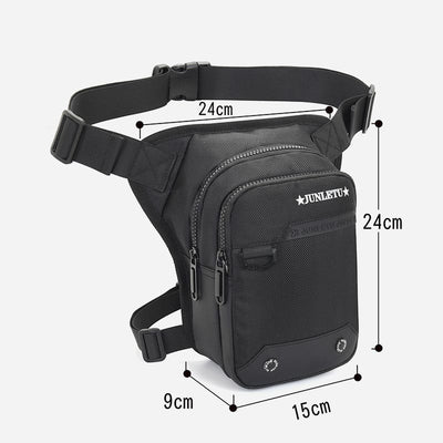 Leg Bag For Men Large Capacity Waterproof Polyester Phone Bag