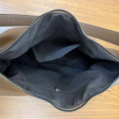 Soft Leather Tote Women Wide Strap Vintage Crossbody Satchel Purse