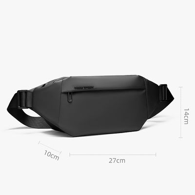 Small Chest Bag for Men Functional Waterproof Casual Daypack Sling Shoulder Bag