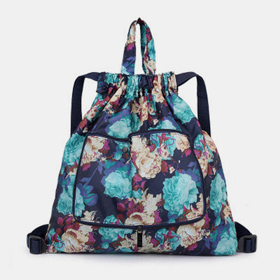 Multifunctional Foldable Backpack With Lanyard