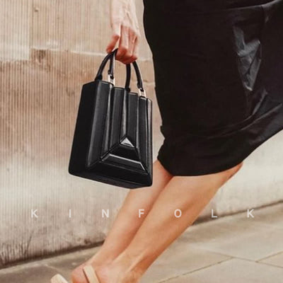 Handbag For Women Drawstring PU Leather Pleated Crossbody Shoulder Bag