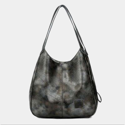 Large Capacity Simply Fashion Shoulder Bag Triple Layer Hobo Bag