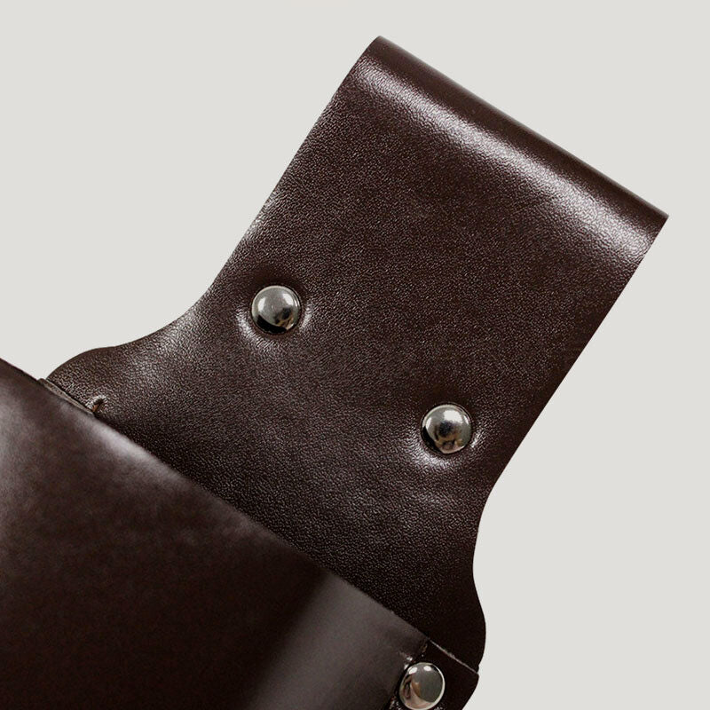 Retro PU Beer Holster Waist Bag EDC Fit Soda Can