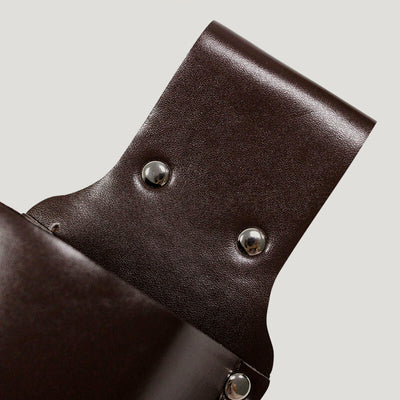 Retro PU Beer Holster Waist Bag EDC Fit Soda Can