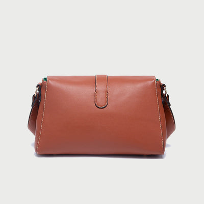 Fashion Leather Handbag for Women Small Casual Shoulder Bag Satchel