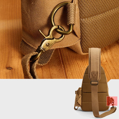 Sling Bag For Men Casual Travel Outdoor Hiking Crossbody Daypack