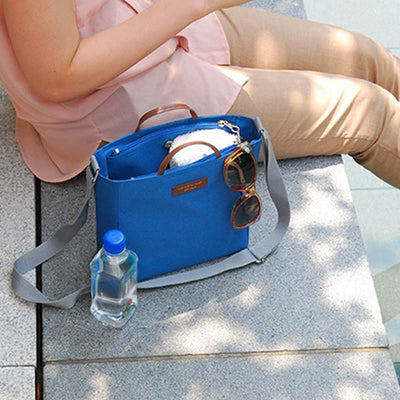 Mini Tote For Women Travel Lightweight Multi Compartment Crossbody Bag