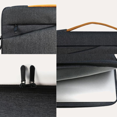 Waterproof Durable Slim Laptop Sleeve Handbag Tablet Briefcase with Top Handle