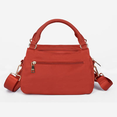 Multi Pocket Oxford Tote Handbag Travel Purse Crossbody Bucket Bag