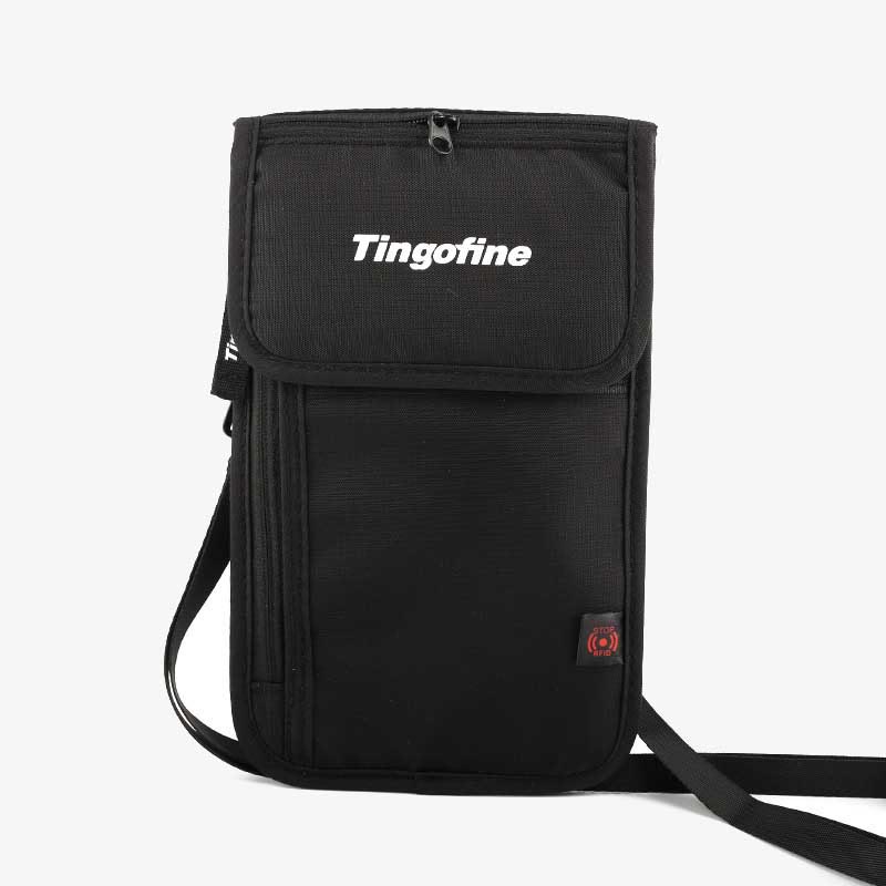 Waterproof RFID Blocking Travel Wallet Passport Holder Small Crossbody Purse