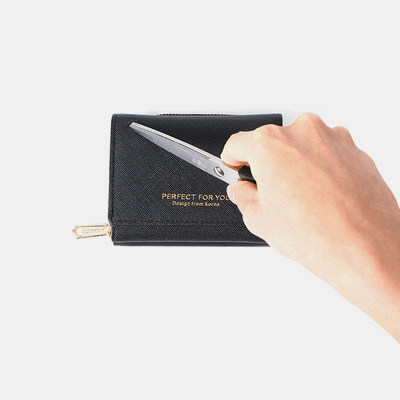 Trifold Multi-Slot Short Wallet Mini Wallet for Women Girls