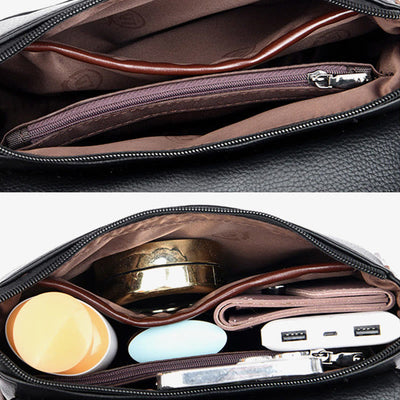 Crossbody Bag For Women Daily Shopping Adjustable Strape Leather Bag
