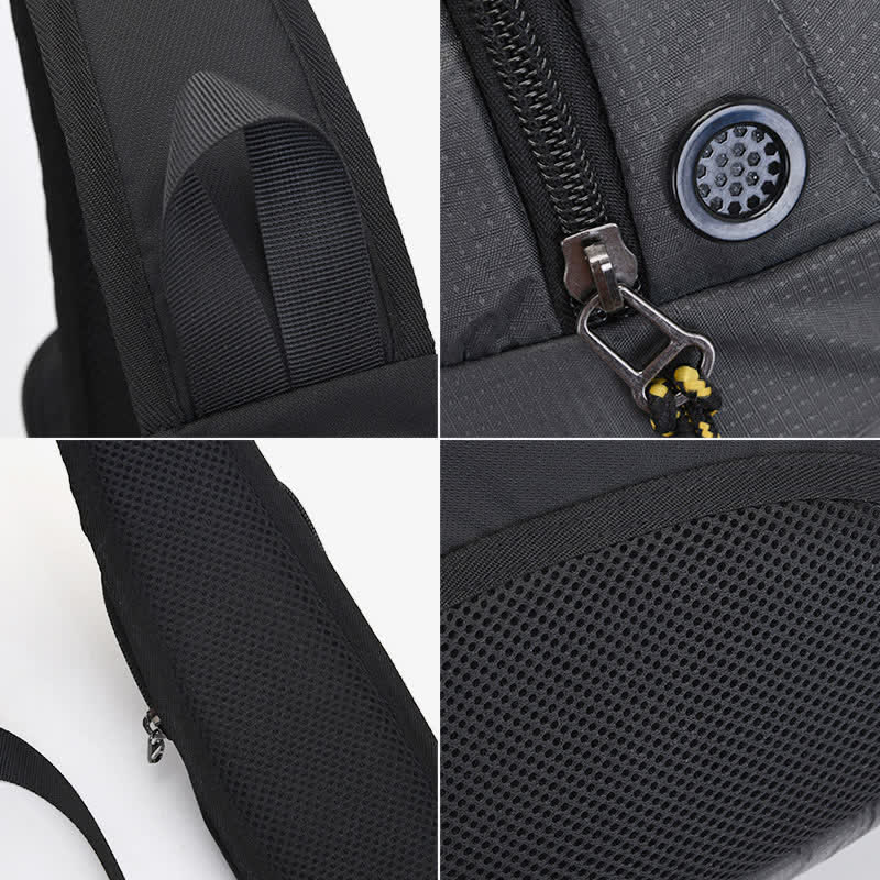 Waterproof Sling Bag Crossbody Backpack Casual Nylon Shoulder Bag Chest Bag