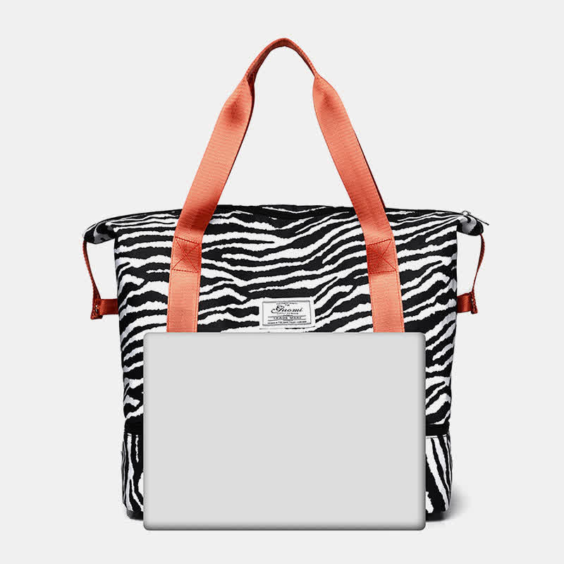 Duffel Bag for Women Sports Handbag with Wet Pocket Shoe Compartment