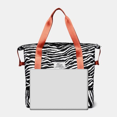 Duffel Bag for Women Sports Handbag with Wet Pocket Shoe Compartment