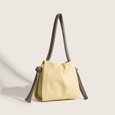 Elegant Crossbody Bag For Women Soft Leather Cloud Pattern Bag