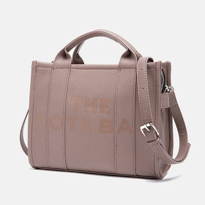Tote Bag For Women Pu Leather Large Capacity Casual Handbag