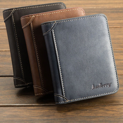 Multifunctional Folding Retro Wallet