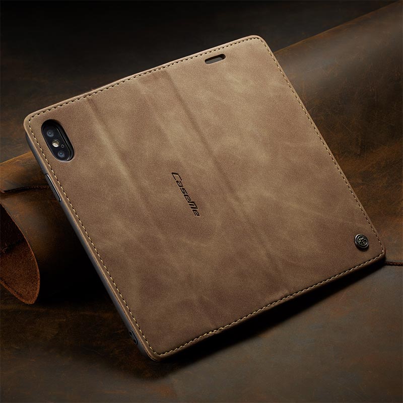 Leather Phone Case Phone Bag for iPhone Samsung with Card Holder Banknote Pocket