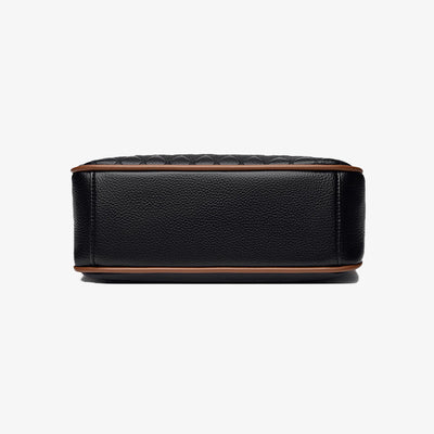 Crossbody Square Bag For Women Diamond Pattern Leather Commuter Purse
