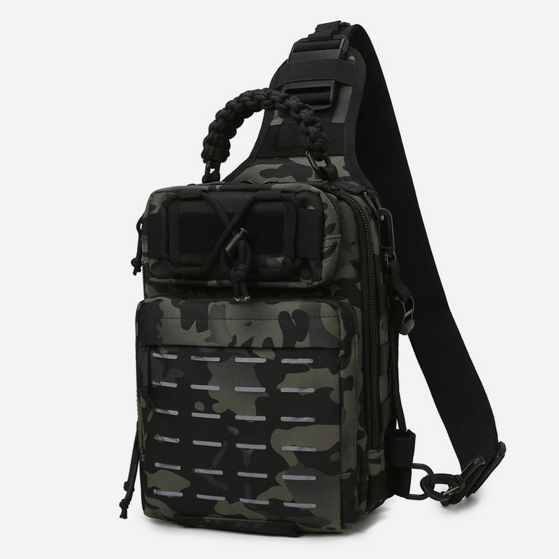 Tatical Chest Bag For Men Outdoor Training Crossbody Sling Bag