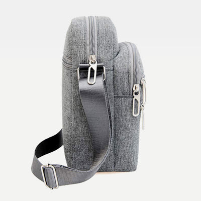 Crossbody Bag for Men Travel Passport Cellphone Wallet Bag Small Pouch