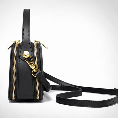 Top-Handle Bag for Women Vintage Embroidery Folk-Custom Shopping Crossbody Bag