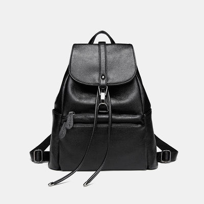 Backpack For Women Lychee Pattern Large Capacity Leisure Travel Day pack