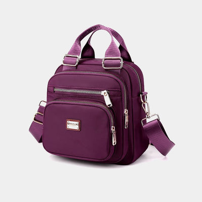 Multi-Pocket Waterproof Crossbody Bag Backpack