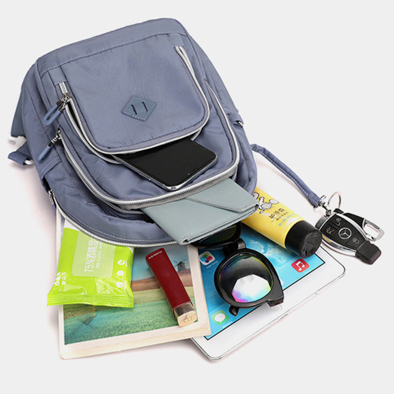 3 Way Use Functional Sling Bag Backpack for Women Lightweight Waterproof