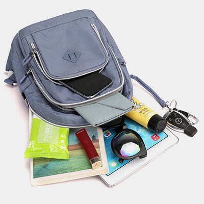 3 Way Use Functional Sling Bag Backpack for Women Lightweight Waterproof