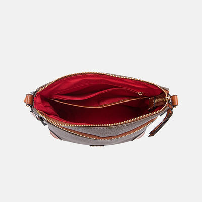 Crossbody Bag For Women Lychee Grain Texture Multi-color Leather Bag