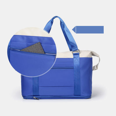 Duffel Bag for Women Large Storage Luggage Bag with Dry Wet Depart Pocket