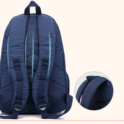 Multi-Pocket Backpack Casual Daypack Laptop Backpack Bookbag for Women Student