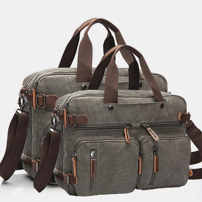 3 Way-Use Large Capacity British Style Briefcase