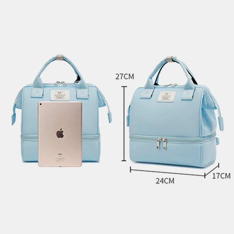 Mommy Bag For Women Portable Keep Fresh Multifunctional Lunch Bag