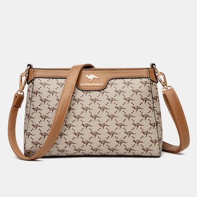 Leather Crossbody Bag for Women Casual Small Trendy Shoulder Purses