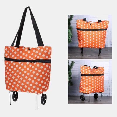 Large Capacity Expandable Foldable Trolley Bag