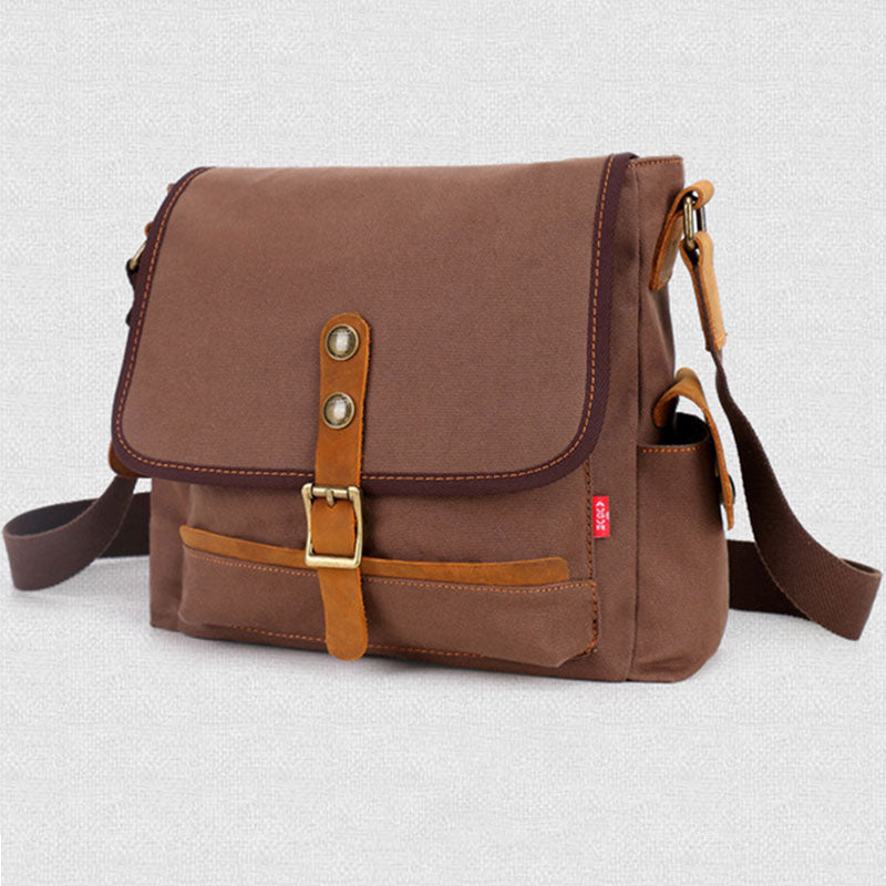 Vintage Large Capacity Canvas Messenger Bag