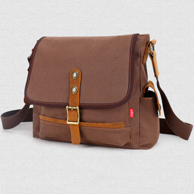 Vintage Large Capacity Canvas Messenger Bag