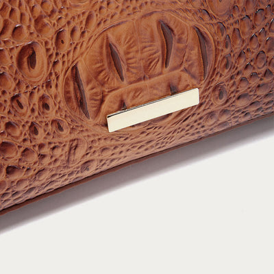 Crossbody Bag For Women Retro Crocodile Pattern Leather Dating Bag