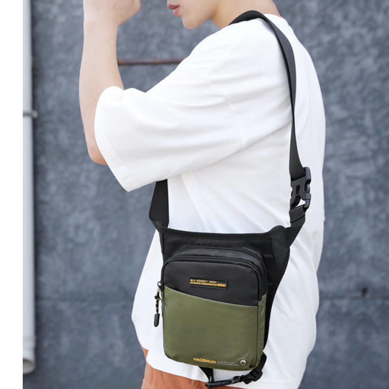 Crossbody Bag For Men Casual Outdoor Riding Sports Waterproof Bag