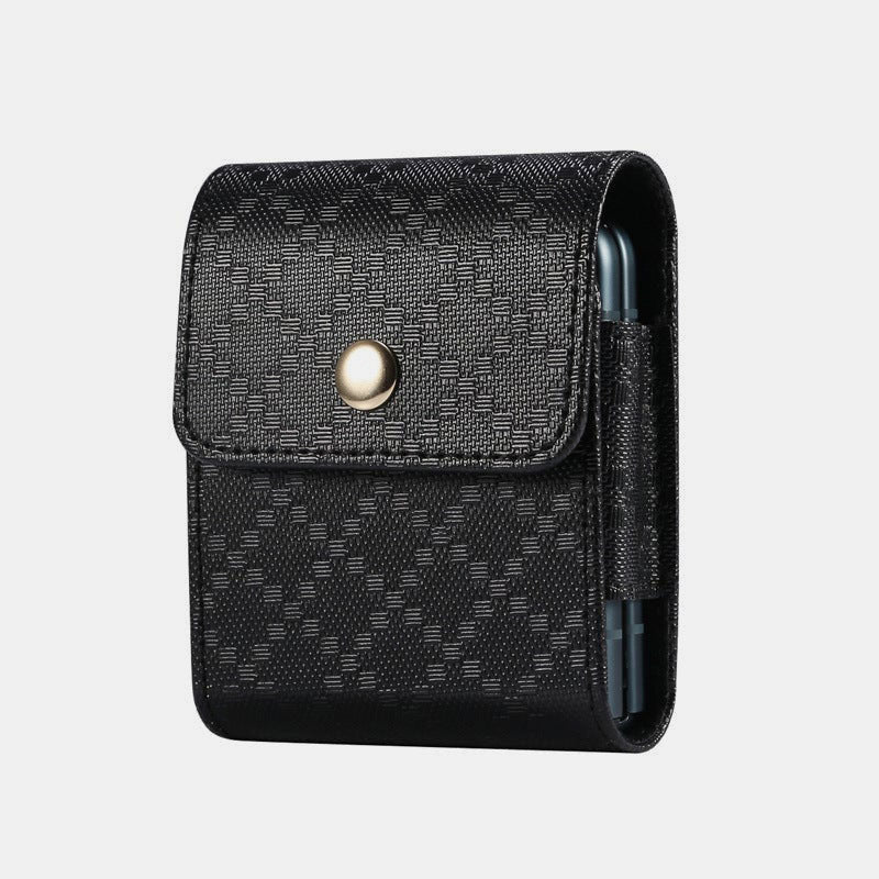 Mini PU Waist Bag EDC Pouch for Samsung Z Flip 3 Moto Razr