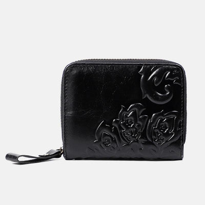 Multifunctional Retro Genuine Leather Coin Purse