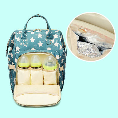 Diaper Bag Backpack Multifunction Waterproof Stylish Baby Backpack Mommy Bag