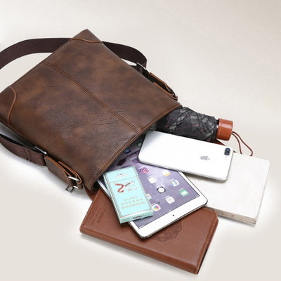 Messenger Bag For Men Business Gentlemen Style Crossbody Bag