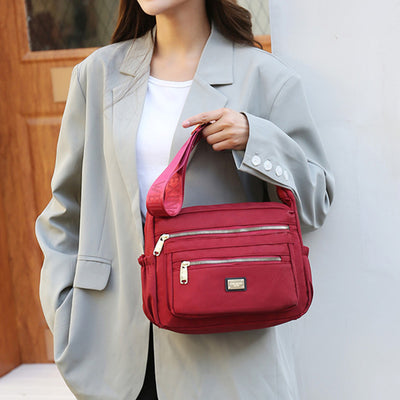 Crossbody Bag for Women Water Resistant Travel Sling Bag Multi-Pocket Shoulder Purses