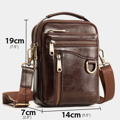 Multifunctional Leather Phone Bag Waist Bag Crossbody Bag